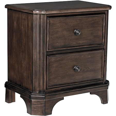 Two Drawer Night Stand